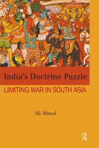 Titelbild: India's Doctrine Puzzle 1st edition 9780367176785