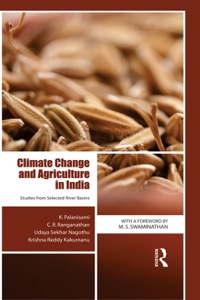 Titelbild: Climate Change and Agriculture in India 1st edition 9781138660205