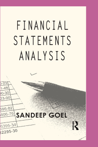 صورة الغلاف: Financial Statements Analysis 1st edition 9780367459802