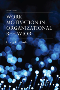 Cover image: Work Motivation in Organizational Behavior 2nd edition 9781138838208