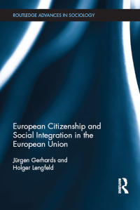 Cover image: European Citizenship and Social Integration in the European Union 1st edition 9780815351498