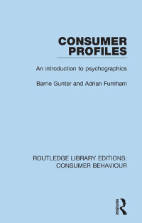 Titelbild: Consumer Profiles (RLE Consumer Behaviour) 1st edition 9781138832466
