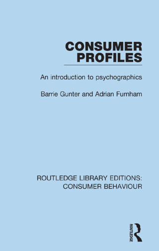 Immagine di copertina: Consumer Profiles (RLE Consumer Behaviour) 1st edition 9781138832466
