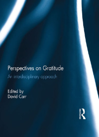 Imagen de portada: Perspectives on Gratitude 1st edition 9781138830936