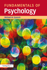 Cover image: Fundamentals of Psychology 1st edition 9781841693712