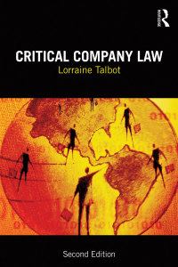 Omslagafbeelding: Critical Company Law 2nd edition 9780415538817