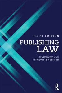 Cover image: Publishing Law 5th edition 9781138803794