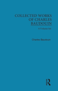 Titelbild: Collected Works of Charles Baudouin 1st edition 9781138825413