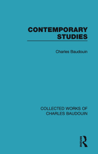 Cover image: Contemporary Studies 1st edition 9781138826489