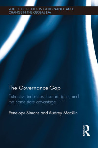 Omslagafbeelding: The Governance Gap 1st edition 9780415334709
