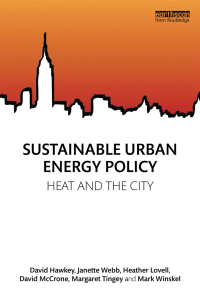 Cover image: Sustainable Urban Energy Policy 1st edition 9781138826090