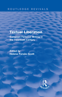 Cover image: Textual Liberation (Routledge Revivals) 1st edition 9781138825642