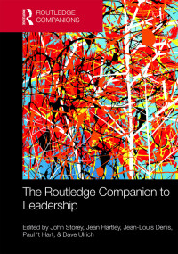表紙画像: The Routledge Companion to Leadership 1st edition 9781138825574