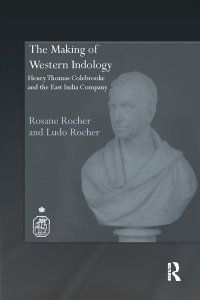Cover image: The Making of Western Indology 1st edition 9780415336017