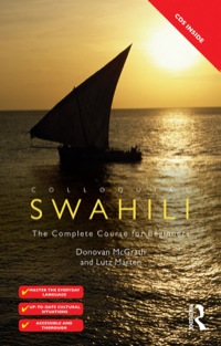 Cover image: Colloquial Swahili (eBook And MP3 Pack): The Complete Course for Beginners 2nd edition 9780415580687