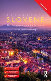 Omslagafbeelding: Colloquial Slovene (eBook And MP3 Pack): The Complete Course for Beginners 2nd edition 9780415559836