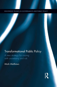 Imagen de portada: Transformational Public Policy 1st edition 9781138317871