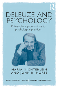 Imagen de portada: Deleuze and Psychology 1st edition 9781138823686