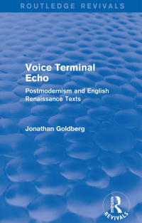 Titelbild: Voice Terminal Echo (Routledge Revivals) 1st edition 9781138823570