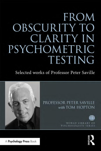 Immagine di copertina: From Obscurity to Clarity in Psychometric Testing 1st edition 9781138823433