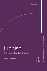 Omslagafbeelding: Finnish: An Essential Grammar 3rd edition 9781138821576
