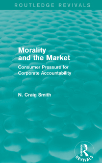 Imagen de portada: Morality and the Market (Routledge Revivals) 1st edition 9781138820623