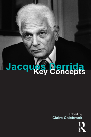 صورة الغلاف: Jacques Derrida 1st edition 9781844655908