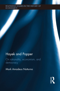 Cover image: Hayek and Popper 1st edition 9780415720038