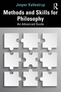 Cover image: Methods and Skills for Philosophy 1st edition 9781138818521