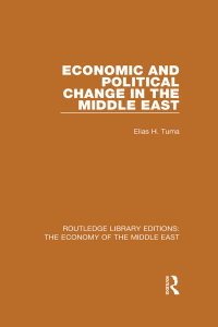 Titelbild: Economic and Political Change in the Middle East (RLE Economy of Middle East) 1st edition 9781138813120