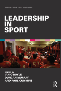Cover image: Leadership in Sport 1st edition 9781138818255