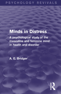 Imagen de portada: Minds in Distress (Psychology Revivals) 1st edition 9781138820197