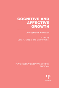 Immagine di copertina: Cognitive and Affective Growth (PLE: Emotion) 1st edition 9781138818446