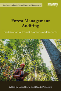 Cover image: Forest Management Auditing 1st edition 9781138816671