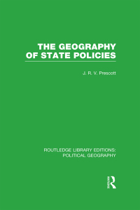 صورة الغلاف: The Geography of State Policies 1st edition 9781138815971