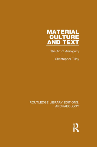 Cover image: Material Culture and Text 1st edition 9781138815162