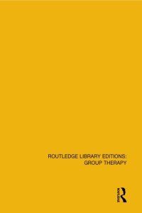 表紙画像: Routledge Library Editions: Group Therapy 1st edition 9781138794283