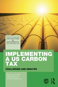 Omslagafbeelding: Implementing a US Carbon Tax 1st edition 9781138825369