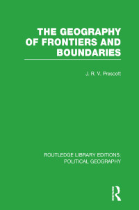 Imagen de portada: The Geography of Frontiers and Boundaries 1st edition 9781138813717