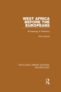 Cover image: West Africa Before the Europeans 1st edition 9781138813236