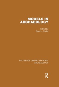 Imagen de portada: Models in Archaeology 1st edition 9781138812970