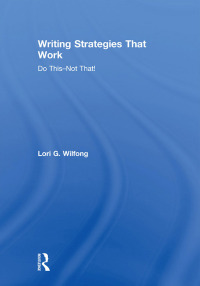 Cover image: Writing Strategies That Work 1st edition 9781138812444