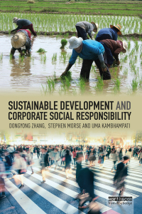 Imagen de portada: Sustainable Development and Corporate Social Responsibility 1st edition 9781138810433