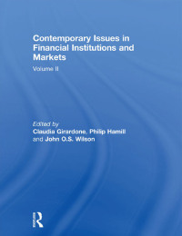 Cover image: Contemporary Issues in Financial Institutions and Markets 1st edition 9780367739041