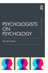 Cover image: Psychologists on Psychology (Classic Edition) 1st edition 9781138808508