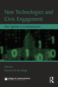 Imagen de portada: New Technologies and Civic Engagement 1st edition 9780415710497