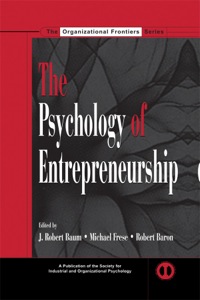 Cover image: The Psychology of Entrepreneurship 1st edition 9780415652667