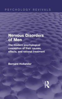 Imagen de portada: Nervous Disorders of Men (Psychology Revivals) 1st edition 9781138807068