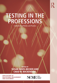 Cover image: Testing in the Professions 1st edition 9781138806443