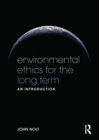 Cover image: Environmental Ethics for the Long Term 1st edition 9780415535847